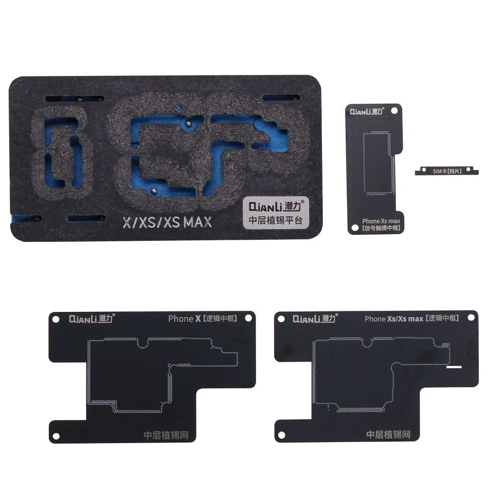 QIANLI Middle Frame Reballing Platform For Soldering Fixture BGA ...
