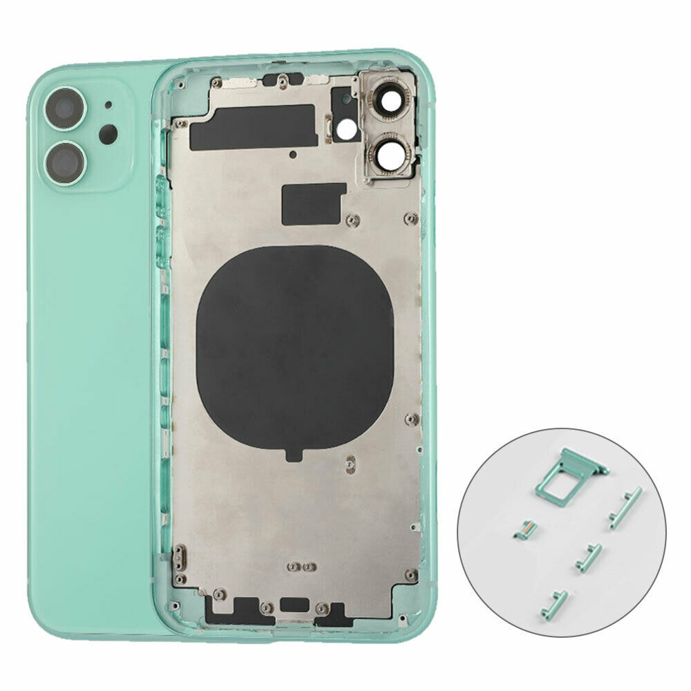 For iPhone 11 Back Housing Battery Cover with Frame Assembly