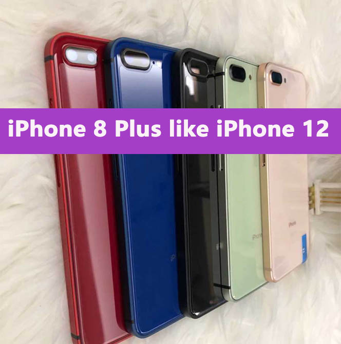DIY Back Cover Housing For iPhone Plus Like iPhone 12 Series Battery  Cover Door Rear Middle Frame