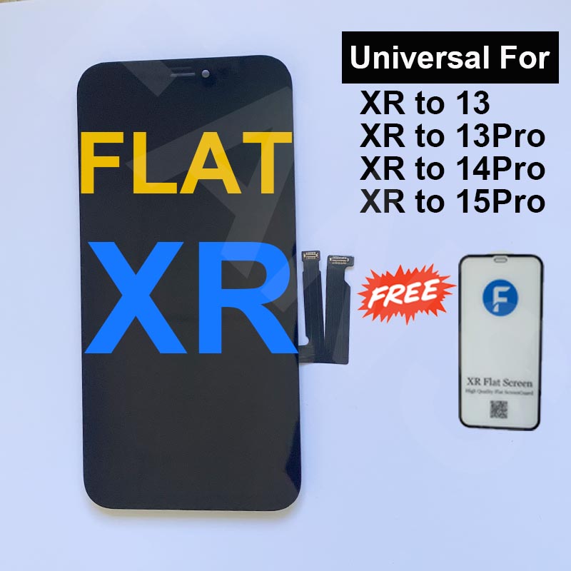 For DIY Housing XR to 12/13Pro/14Pro Flat LCD Display Assembly Screen