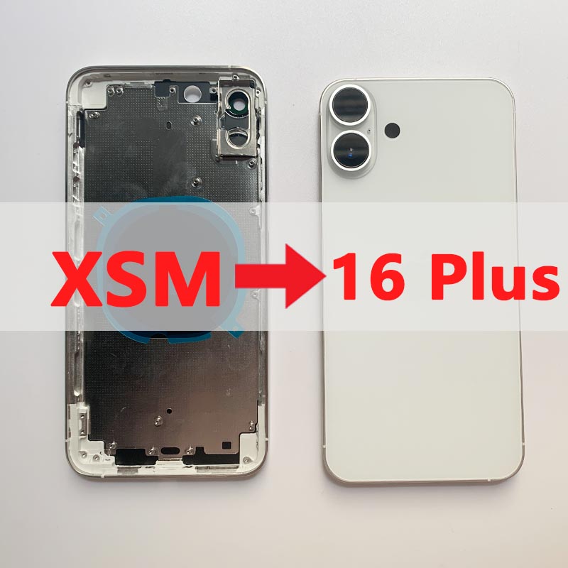 iPhone 16 Plus風　xs maxカスタム品 DIY iPhone XS Max Convert to iPhone 16 Plus, iPhone XS Body iPhone